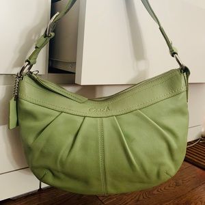 Coach Soho Sage Green Hobo Bag
